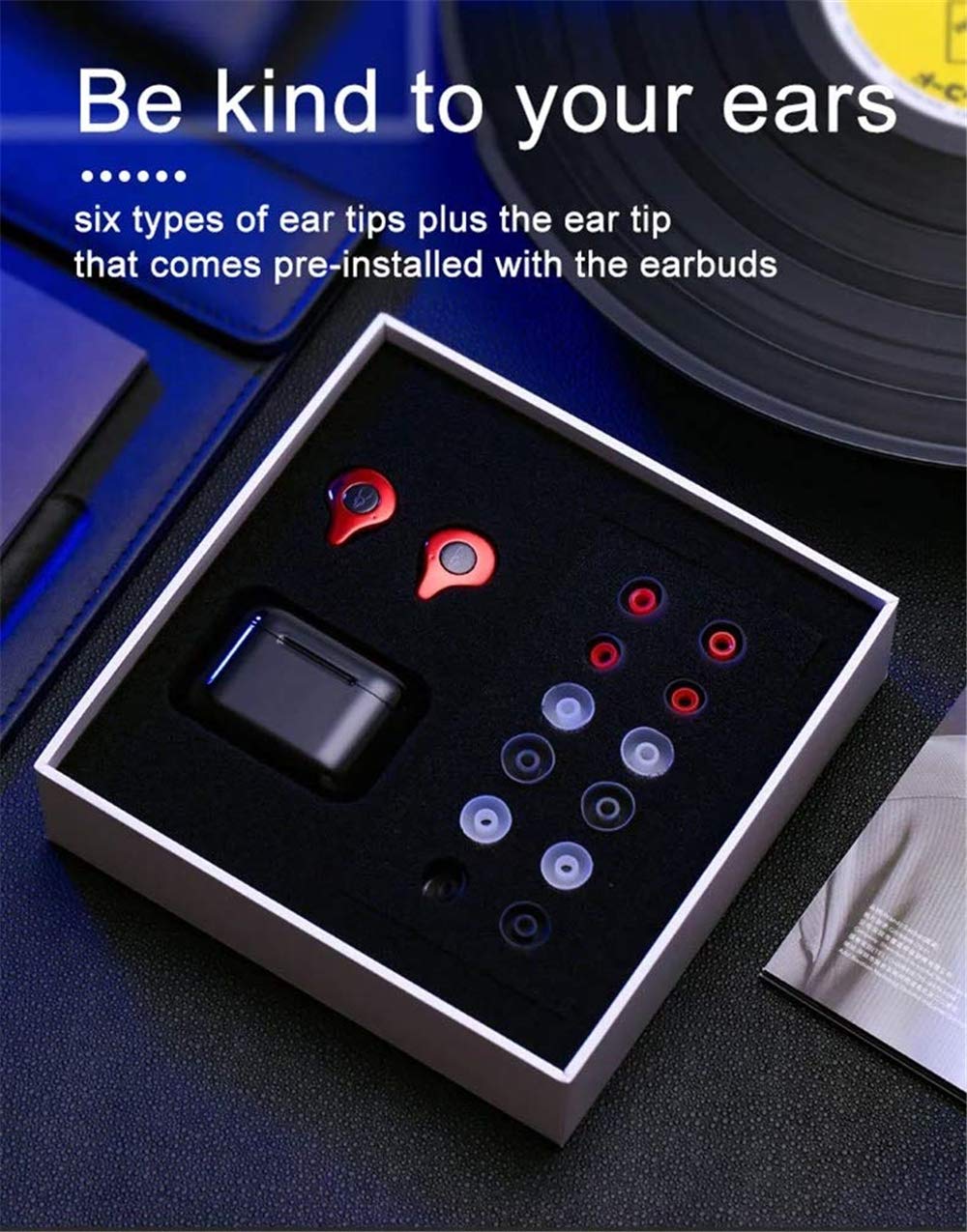 Tuanzi Sabbat E12 3D Clear Sound True Wireless Earphone Sport HiFi Stereo Earbuds Blutooth 5.0 TWS Stereo Earphones A week's Endurance with Built-in…