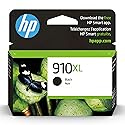 HP 910XL Black High-Yield Ink Cartridge | Works with OfficeJet 8010, 8020 Series, OfficeJet Pro 8020, 8030 Series | Eligible for Instant Ink | 3YL65AN