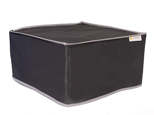 The Perfect Dust Cover, Black Vinyl Cover for HP Laserjet Pro MFP M479fdw Laser Printer, Anti Static and Waterproof Cover Dimensions 16.4''W x 18.6''D