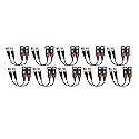 Evertech 10 Pairs 8MP / 4K Passive CCTV Video Balun UTP BNC Cat5 Transceiver Securtiy Surveillance Camera Installation
