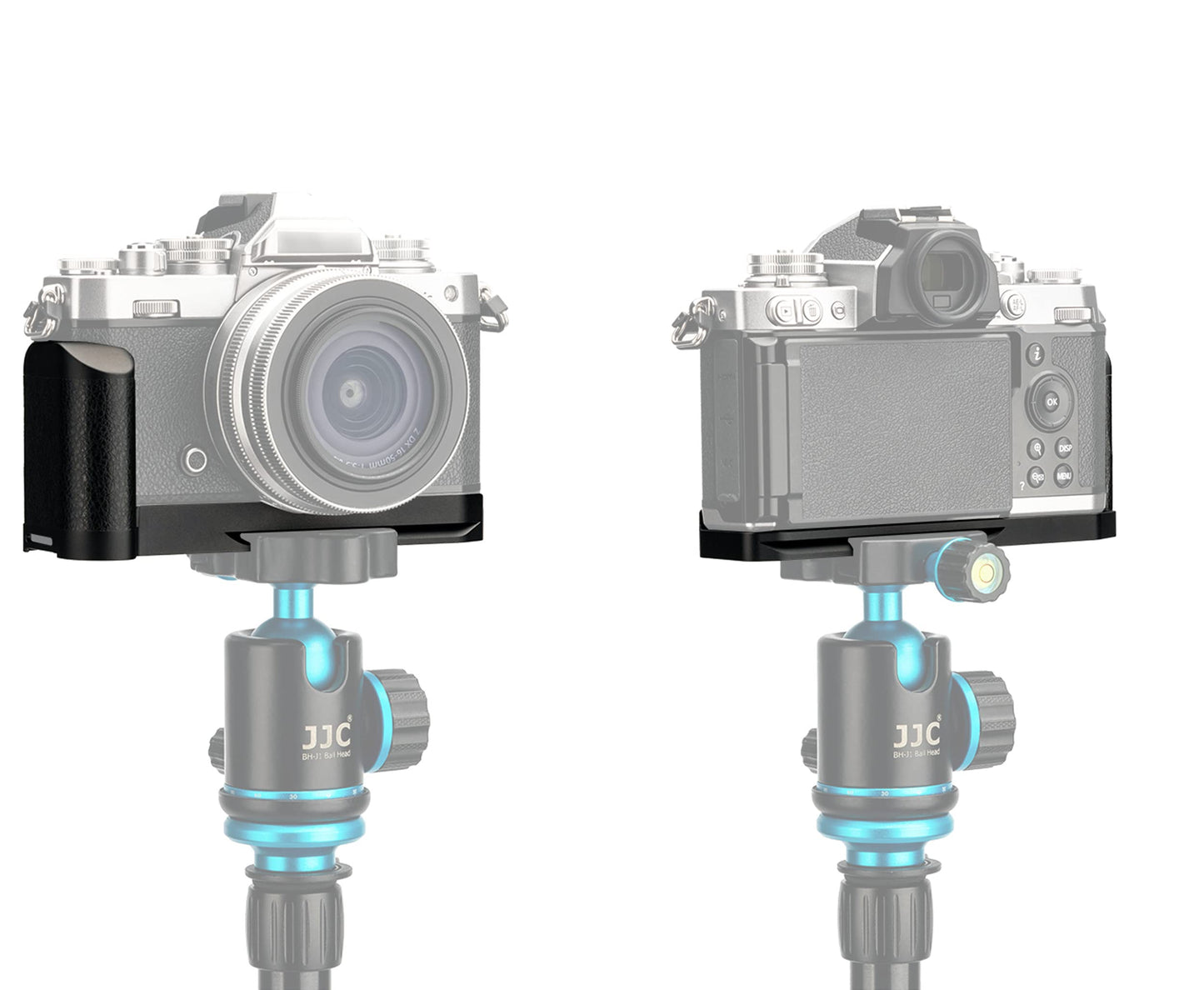 Z Fc Hand Grip, ZFc hand Grip, JJC HG-ZFC Camera Hand Grip, Grip Holder for Z Fc, Made of Premium Aluminium Alloy, Arca Swiss Quick Release