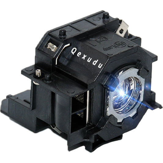 Qexudu v13h010l42 Projector Bulb for Epson-Elp-lp42 PowerLite Home Cinema 83 83+ 83c 83v 410w ex90 emp-83h h330a Replacement Projector Lamp Bulb