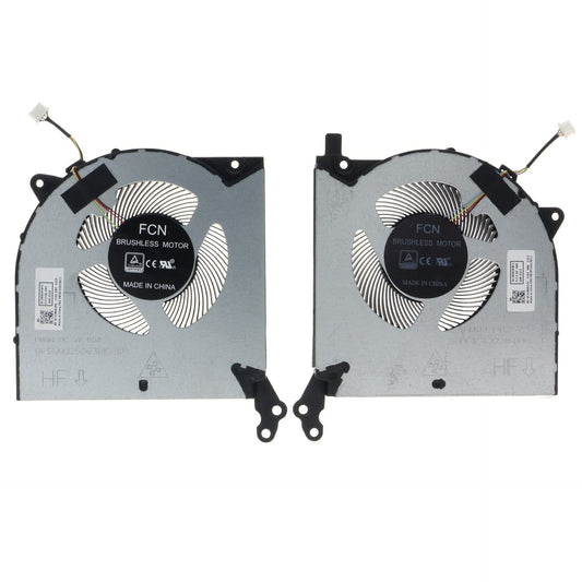 Replacement CPU+GPU Cooling Fan for Lenovo Legion 5 5I 15IMH05 15ARH Legion 5 5i 17 2020 Model DC28000FAF0 FM9H DC28000FBF1 FM9J 5F10S13917