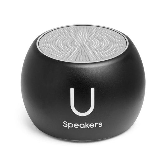 Fashionit U Boost - Portable Speaker Bluetooth Wireless - Subwoofer, Mic & Remote Shutter, Bluetooth Speakers, Rich Sound, Stocking Stuffers, White