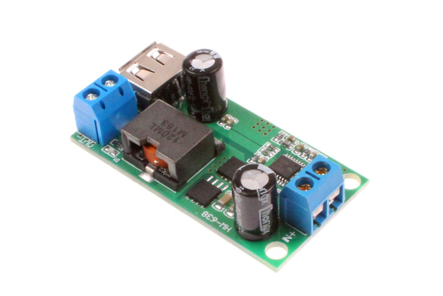 NOYITO DC to DC 5A Buck Power Supply Module 9V 12V 24V 36V to 5V 5A 25W Regulated Power Converter Module Suitable for USB 5V Powered Devices