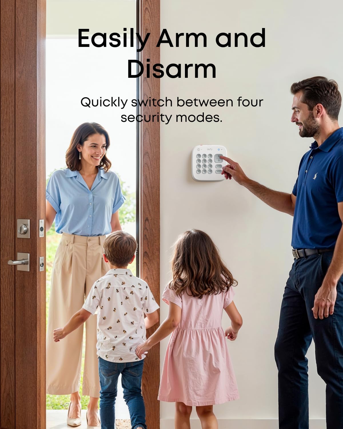 eufy Keypad E10, Quick and Convenient Arming/Disarming, Covert Duress Alarm, One-Touch SOS Alert, Requires HomeBase 2, 3 or Pro