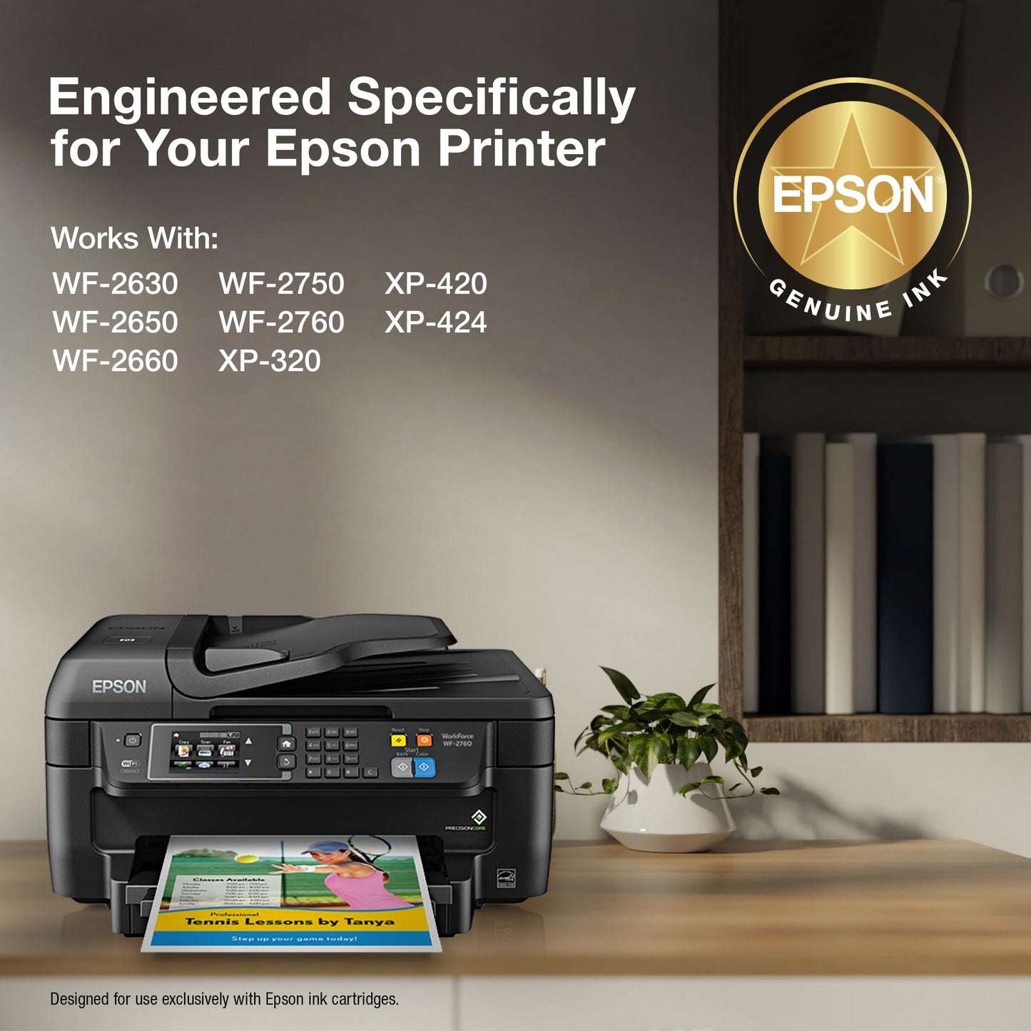 EPSON 220 DURABrite Ultra Ink High Capacity Magenta Cartridge (T220XL320-S) Works with WorkForce WF-2630,2650, 2660, 2750, 2760 and Expression
