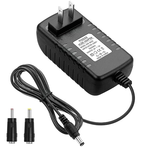 TTODDE AC/DC Adapter 6V 3A 2.5A 2A 1.5A 1A 800ma 500ma 300ma Power Adapter Supply 6V Power Cord 18W 100-240V 50-60Hz DC 6Volt 3000mA Power Supply…