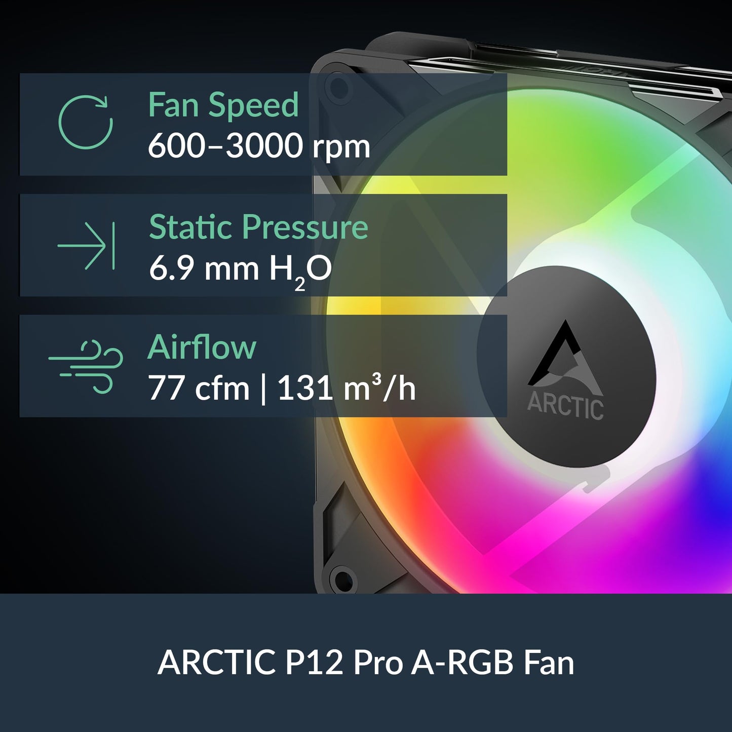 ARCTIC Liquid Freezer III Pro 360 A-RGB - AIO CPU Cooler, 3 x 120 mm Water Cooling, 38 mm Radiator, PWM Pump, VRM Fan, AMD AM5/AM4, Intel LGA1851/1700