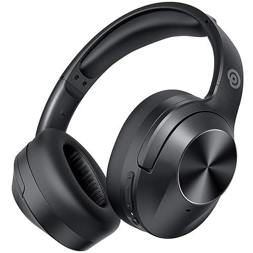Upgrade Pro‑level Hybrid Active Noise Cancelling Headphones with HD Sound, Wireless Bluetooth Headphones Over The Ear Unequaled Comfort, Vivid Deep…
