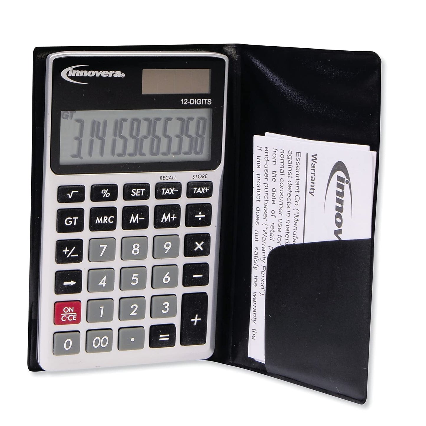 INNOVERA 15922 Handheld Calculator, 12-Digit LCD