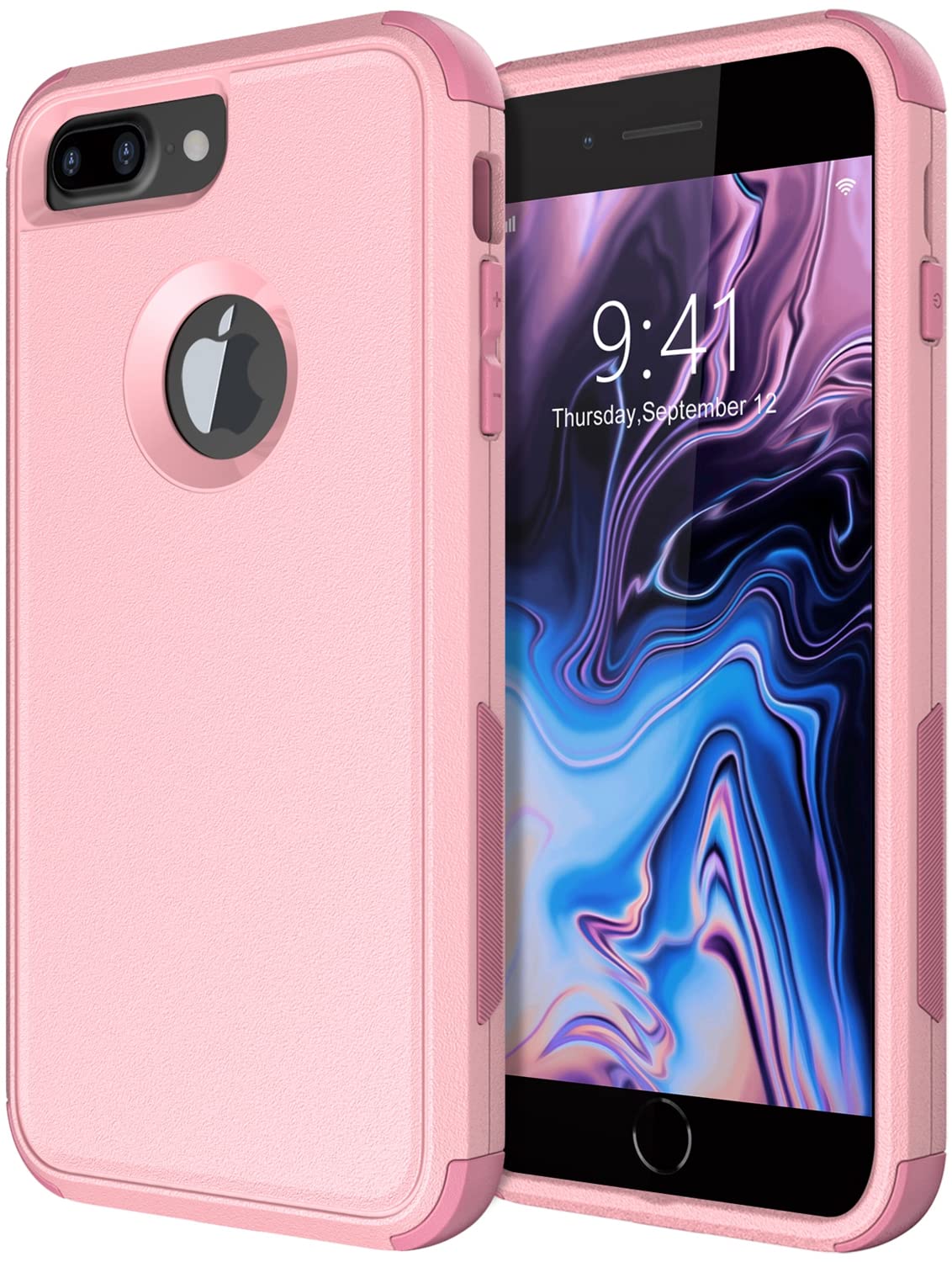 Diverbox for iPhone 8 Plus Case, iPhone 7 Plus Case [Shockproof] [Dropproof] [Dust-Proof],Heavy Duty Protection Phone Case Cover for Apple iPhone 8