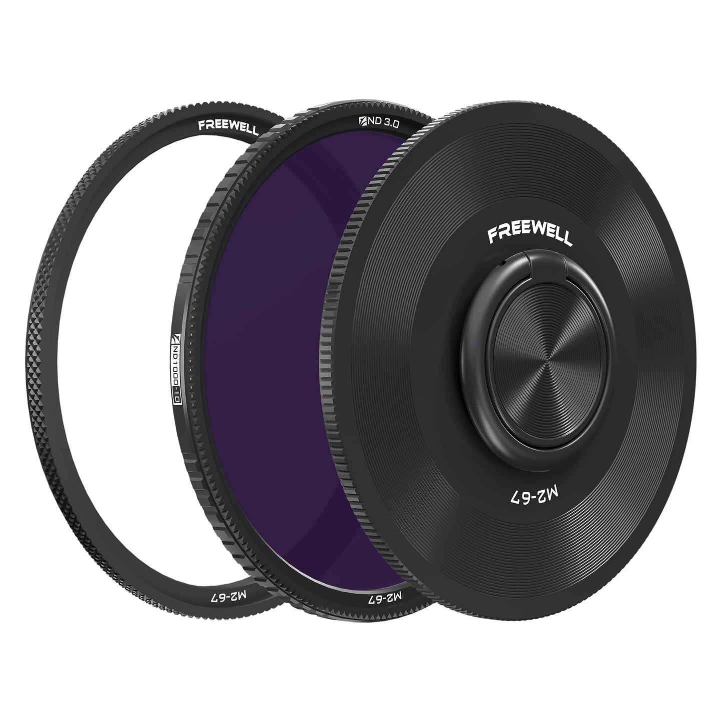 Freewell 67mm Natural Density ND1000 (10 f-Stops) ND3.0 Camera Filter Compatible with M2 Series