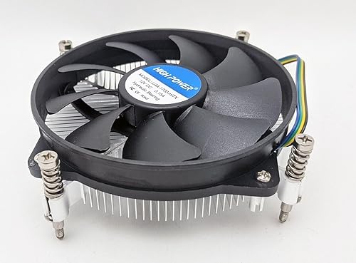 HIGH POWER® LGA-1700-mITX, Low Profile 28mm in Height Intel Socket LGA1700 CPU Cooler with Quiet 95mm Over-Sized Cooling Fan for 1U/2U/mini ITX/Micro