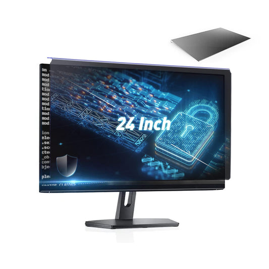 23~24 Inch Hanging Privacy Screen Filter, Computer Privacy Screen Panel, Privacy Filter Screen Protector Fits for 23"~24" Widescreen Monitors, Anti