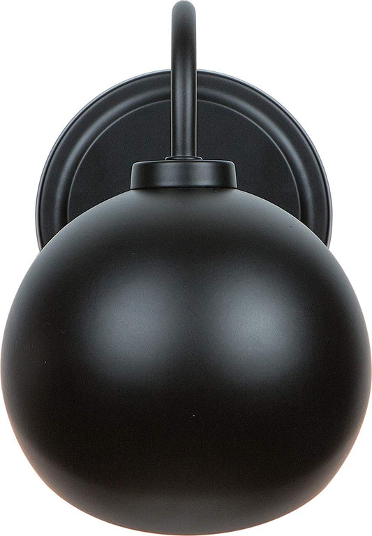 Capital Lighting 633111MB Hadley Tiltable Bolt-On Metal Shade Wall Sconce, 1-Light 60 Watt, 8" H x 6" W, Matte Black