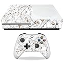 MightySkins Skin Compatible with Microsoft Xbox One S - Conceal Snow | Protective, Durable, and Unique Vinyl Decal wrap Cover | Easy to Apply, Remove