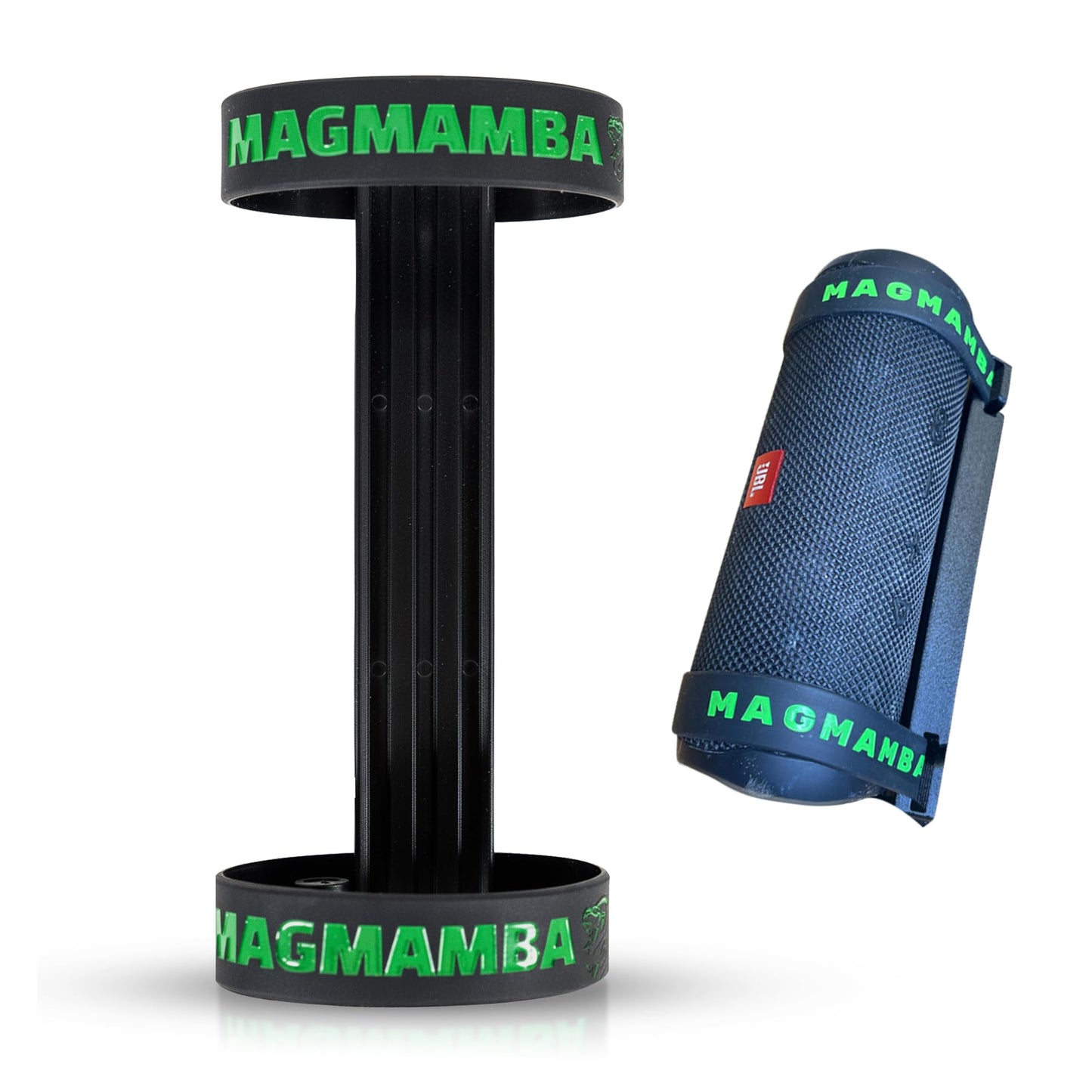 Magmamba Universal Magnetic Speaker Holder - Strong Mount for Bluetooth Speakers on Golf Carts, Beach Gear, RVs, Home & More | Secure, Hands-Free