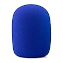 LEFXMOPHY Re20 Pop Filter for Electro-Voice RE20 / RE27/ RE320 Microphone, Blue WS-PL2 Windscreen Replacment for EV RE-20 / RE-27 / RE-320 Mic Foam