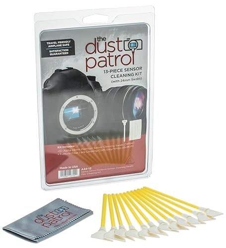 Alpha 24mm Sensor Cleaning Swabs (12pk) (Yellow)