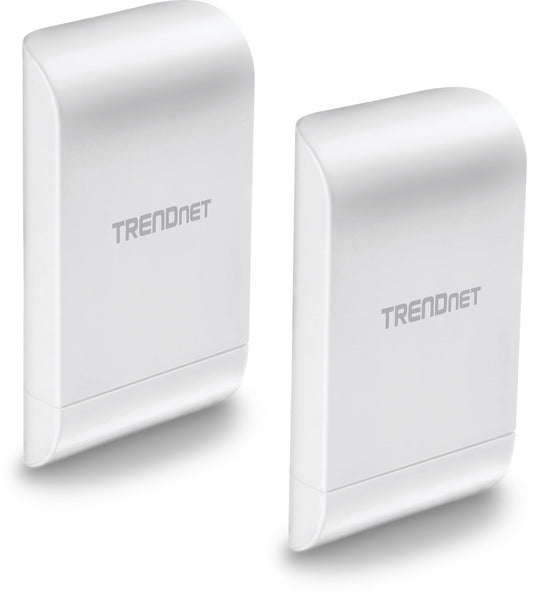 TRENDnet 10dBi Wireless N300 Outdoor PoE Pre-configured Point-to-Point Bridge Bundle Kit, TEW-740APBO2K, 2 x Pre-configured Wireless N Access Points