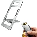 JYWYBF Durable Aluminum Phone Holder with Bottle Opener, Flat iPhone Stand for Desk, Cell Phone Stand for Travel Essentials & Office Accessories