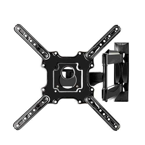 Full Motion Wall Mount for 32-60 Inch Screens, Swivel, Tilt & Extend, Articulating Mount Bracket for LED LCD OLED 4K Displays Up to 77 lbs, VESA