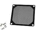 BQLZR Black 80 X 80mm PC Computer Chassis Fan Filter Mesh Metal Strainer