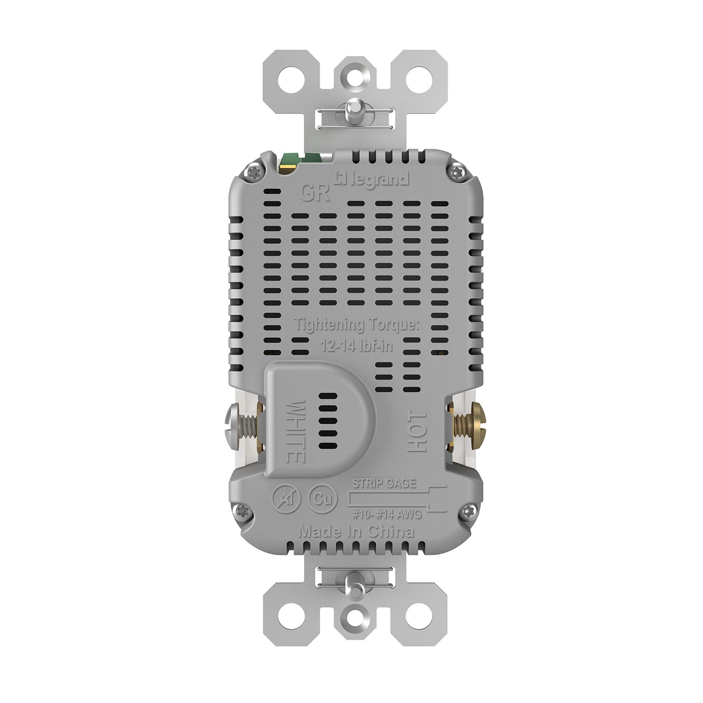Legrand Pass & Seymour TR20USBAC6W 20 Amp Tamper-Resistant Heavy-Duty Specification Grade Decorator Duplex Receptacle Outlet with Ultra Fast USB A/C