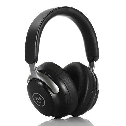Morpheus 360 Aspire ANC Wireless Noise Canceling Headphones - Bluetooth Headset with Microphone - Black/Silver - HP8550ANC for Work, Travel and Home