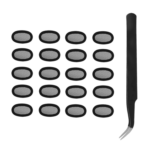 NANLANFAN Earbud Dust Filter Mesh Replacement for Bose QuietComfort, QuietComfort Ultra 1, New QuietComfort Ultra Earbuds (2nd Gen), 20Pcs