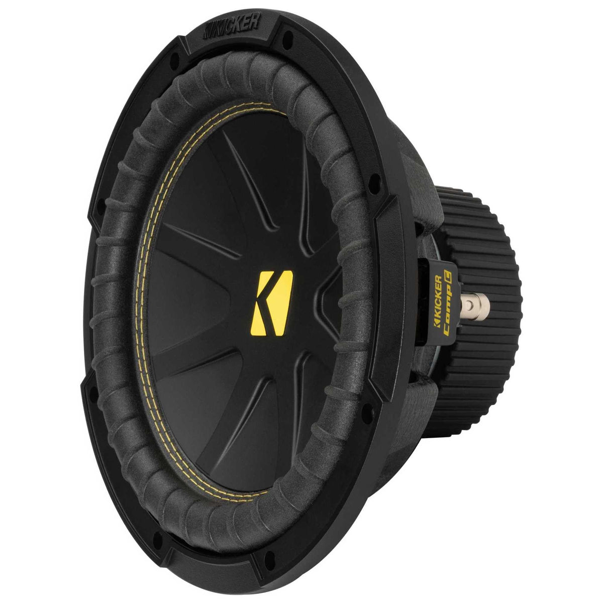 KICKER 50CWCS104 CompC 10" Subwoofer, Single 4-Ohm