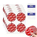 SQRUIHAO Sticky Adhesive Pads, 28PCS 2" Double Sided Pads, Heat Resistant Heavy Duty Adhesive Sticky Pads Replacement for Car Phone Holder Mount