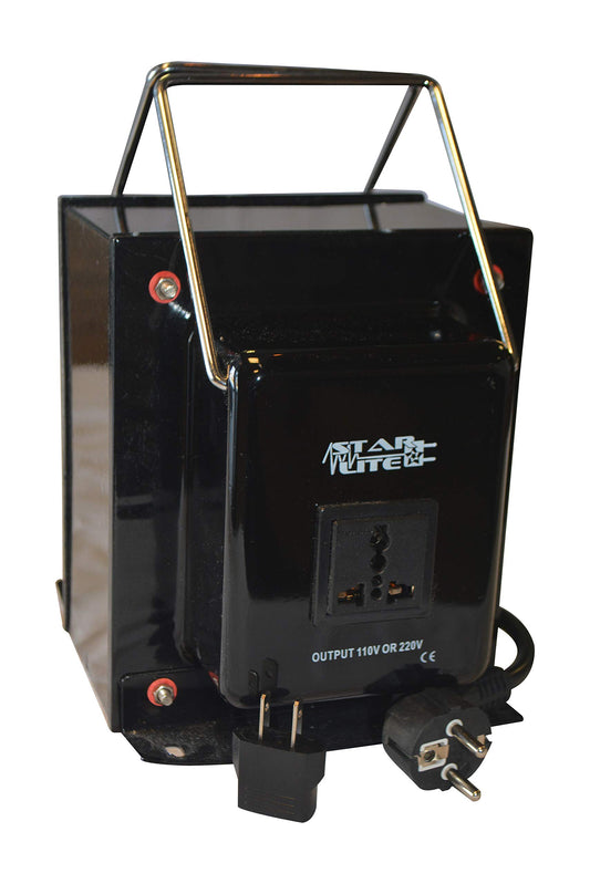 Starlite 5000 Watt Step Up/Down Voltage Converter Transformer WTG-5000, 5 Year Warranty, Fuse Protection - Two Way Transformer - 110 to 220 V or 220…
