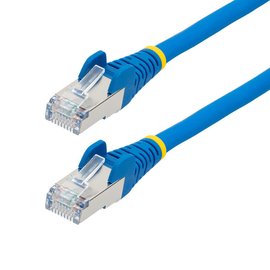 StarTech 75ft Cat6a Snagless Ethernet Cable, S/FTP, 100W PoE++, LSZH, Blue