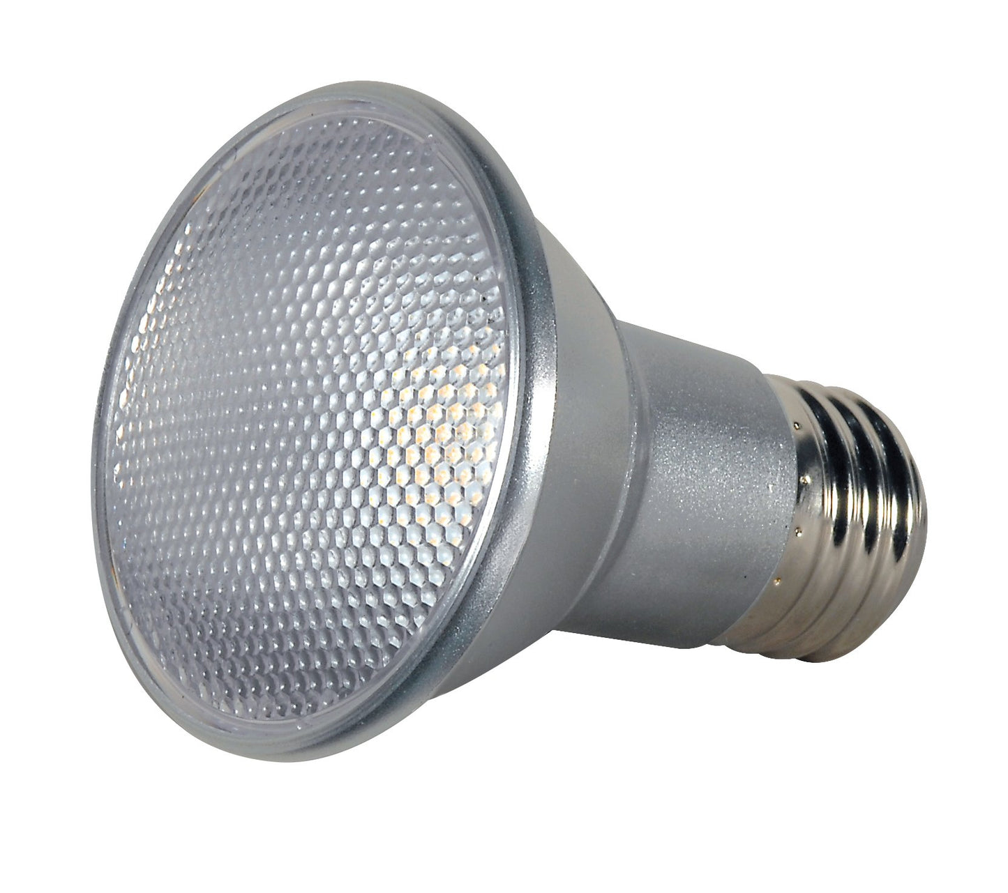 Satco S9407 Par20 LED 3500K 40' Beam Spread Medium Base Light Bulb, 7W