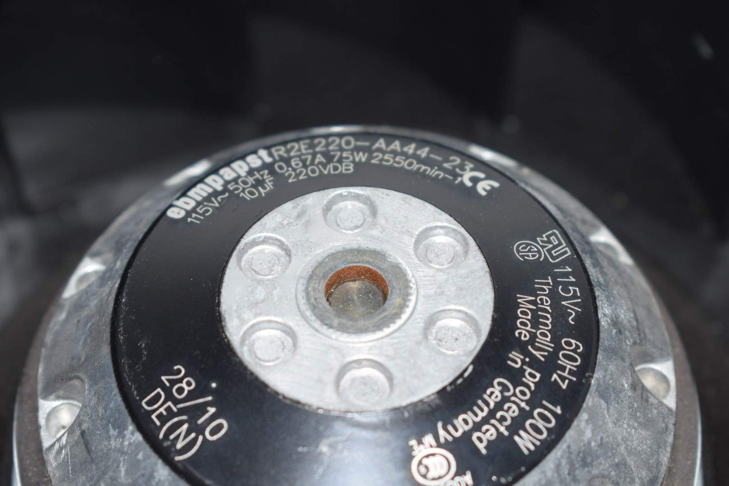 EBMPAPST R2E220-AA44-23 115VDC Blower Fan