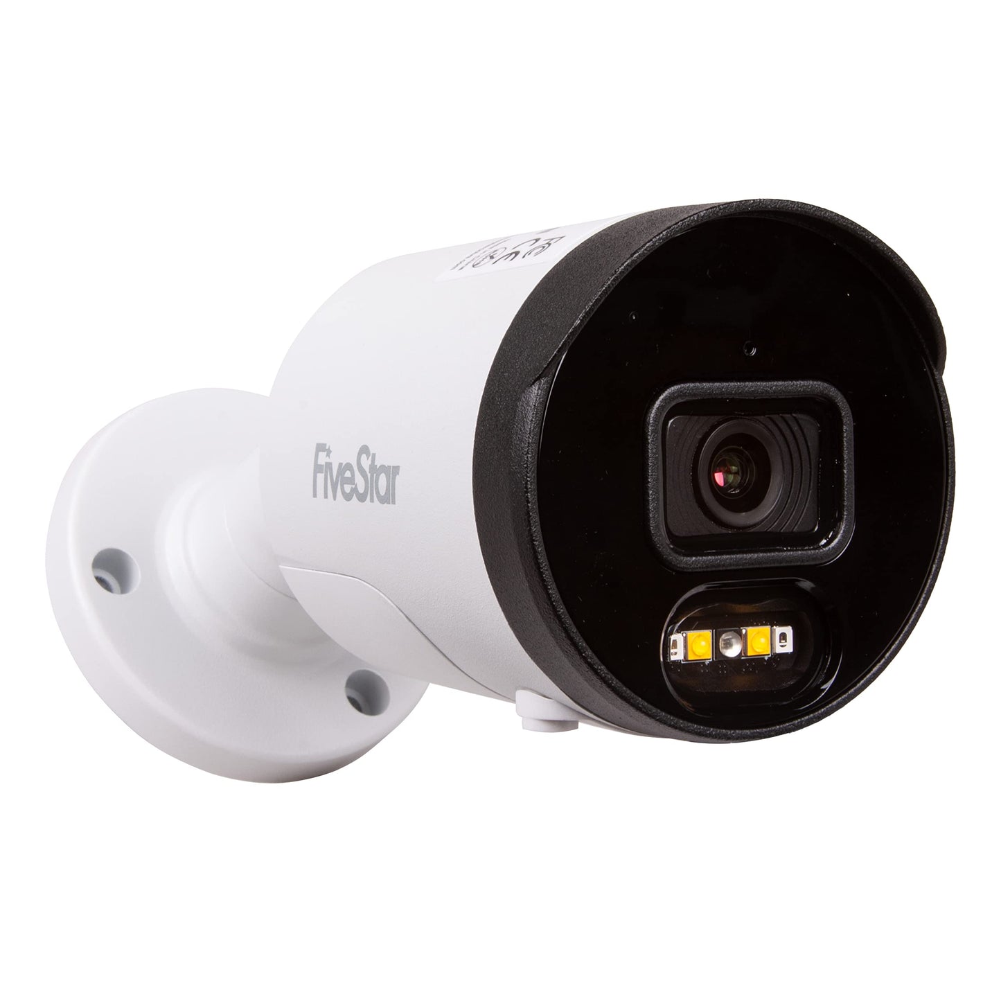 Five Star 4K Professional Security Metal Case Camera System, 1pc H.265+ 5MP Smart Detection AI Camera & 3pcs 5MP PoE Security Cameras Wired with 4K