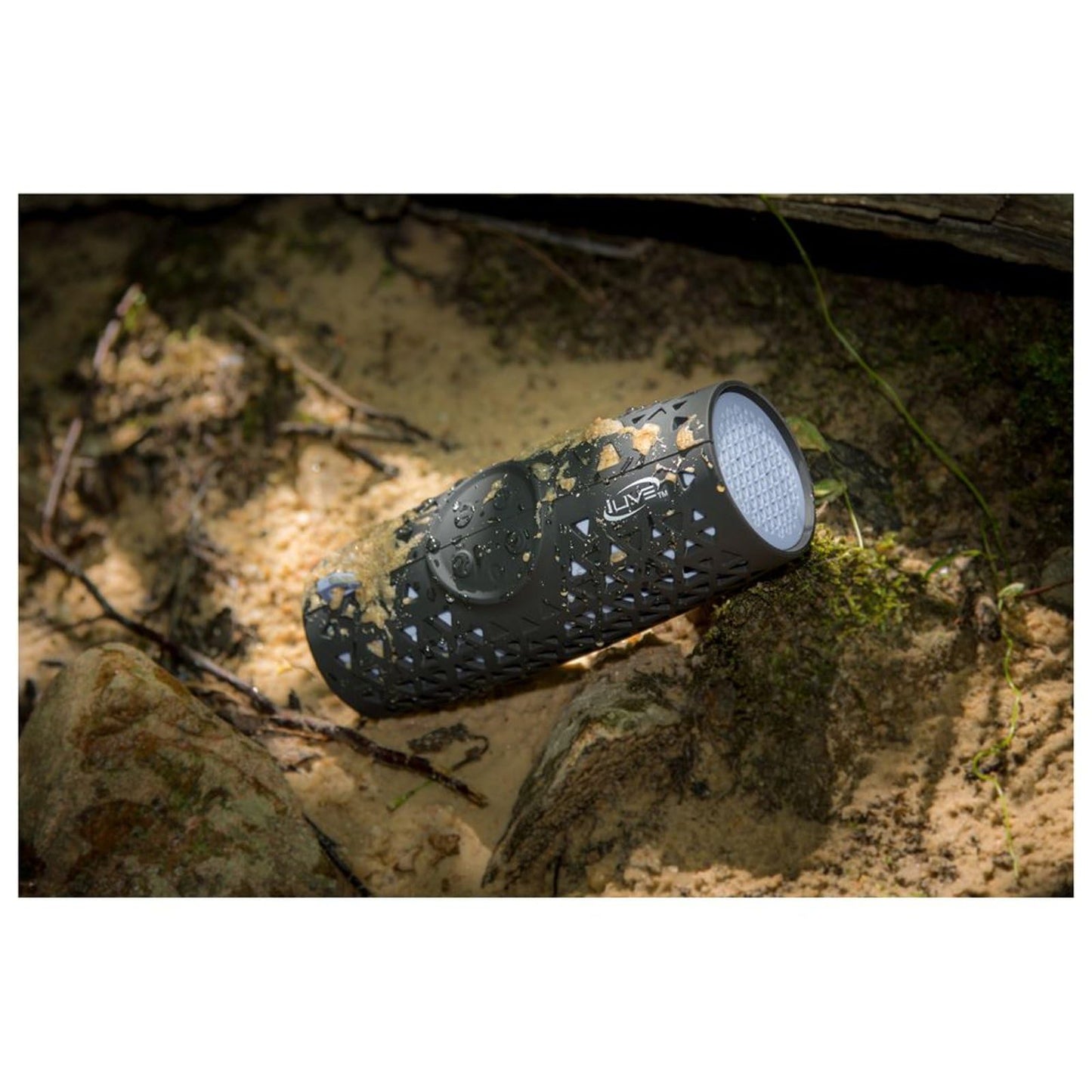 ILIVE ISBW337B Waterproof Bluetooth(R) Speaker (Black)