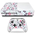 MightySkins Skin Compatible with Microsoft Xbox One S - Vintage Floral | Protective, Durable, and Unique Vinyl Decal wrap Cover | Easy to Apply