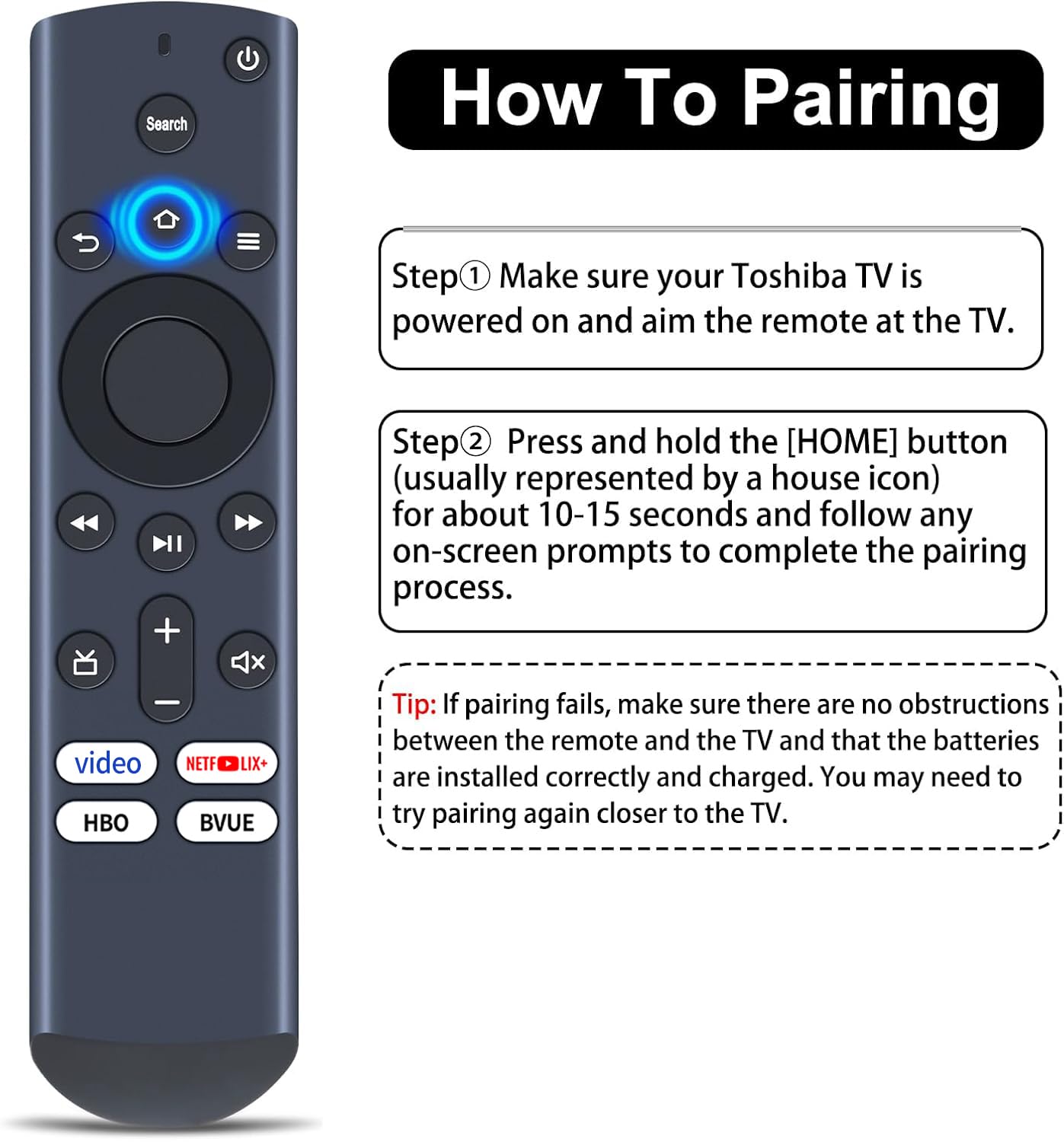 New CT-RC1US-19 IR Replacement Remote Control Compatible with Toshiba TV 43LF621U19 50LF621U19 55LF621U19 43LF421U19 32LF221U19 43LF711U20 50LF711U20