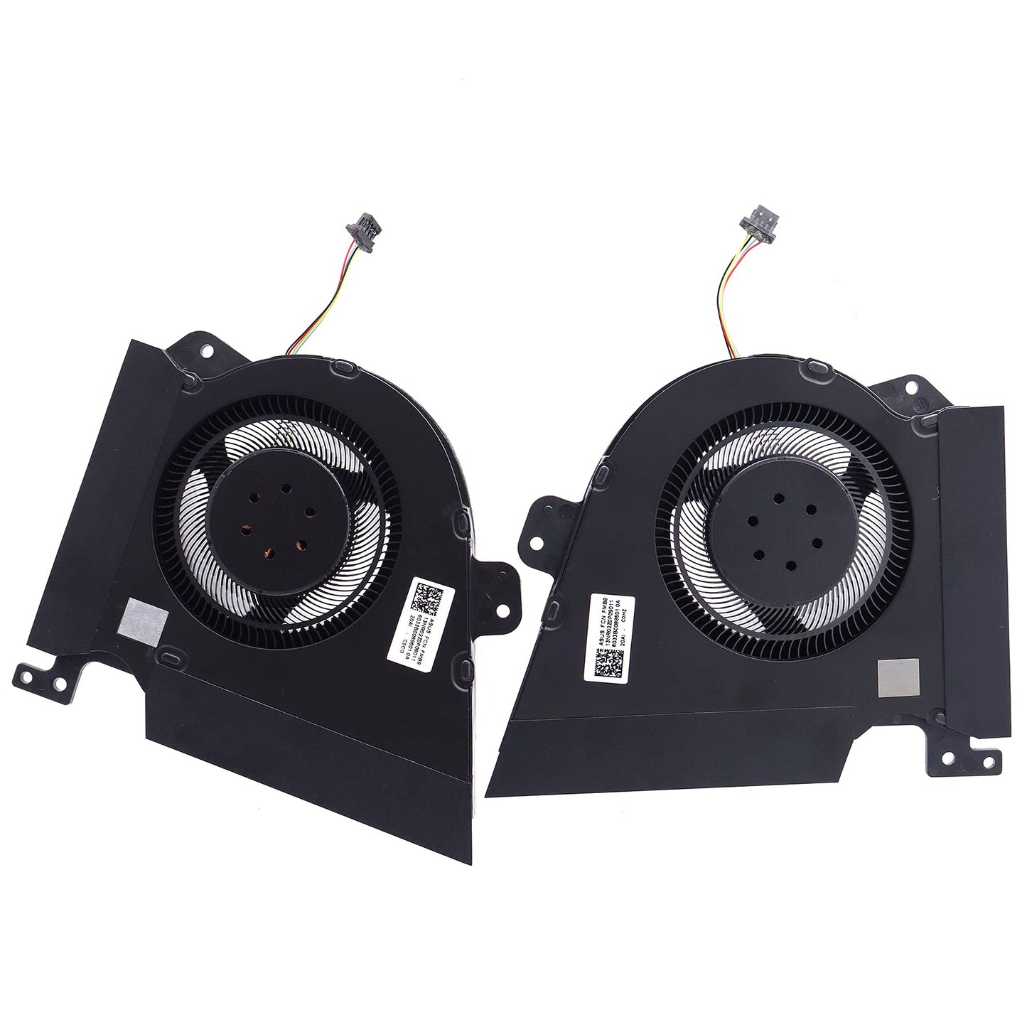 Deal4GO CPU Cooling Fan DFSCK22105182D FMB9 w/GPU Cooler Fan FMB8 for ASUS ROG Zephyrus Duo 15 GX550 GX550LWS GX550LXS