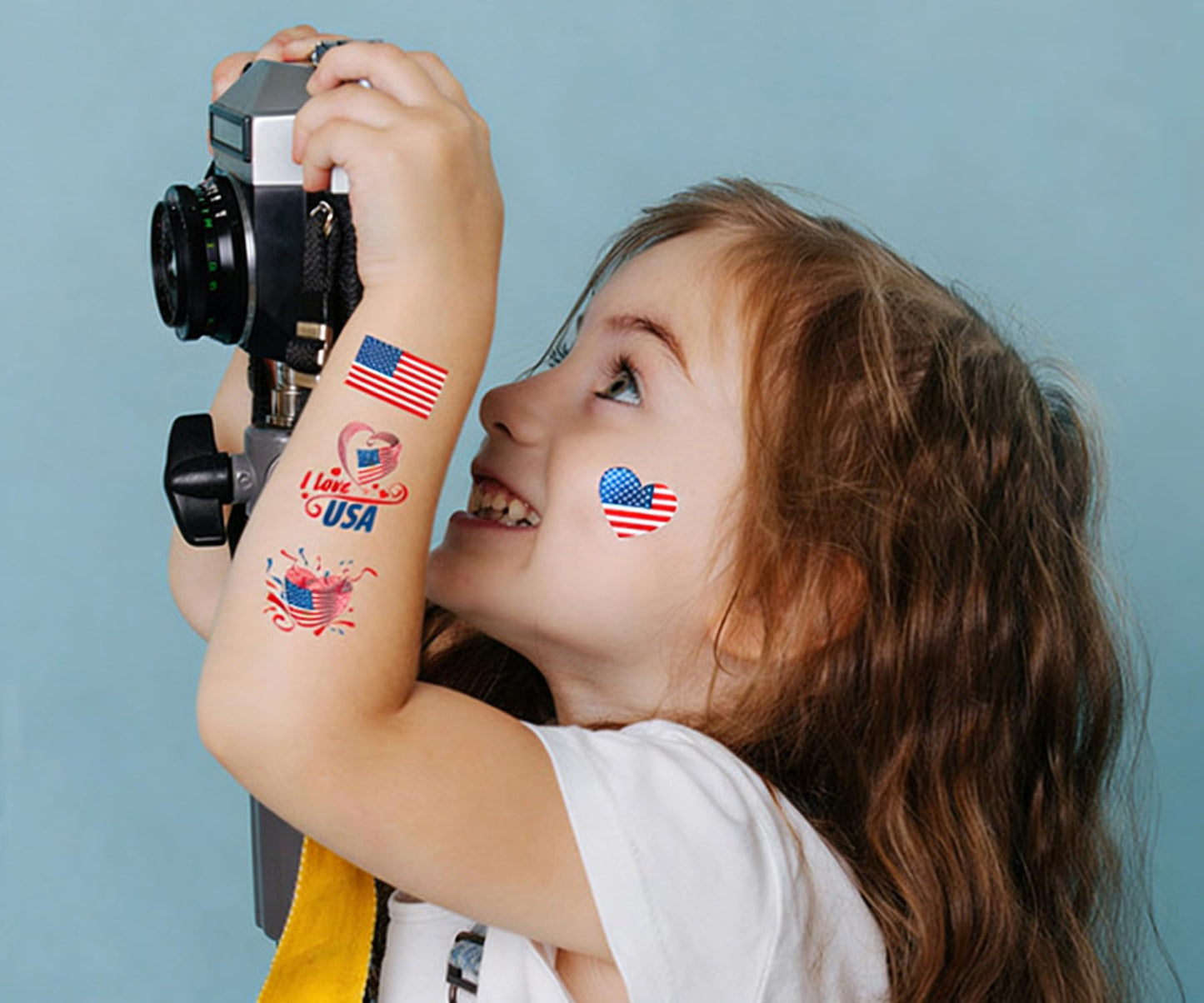 Foni Fox Handheld Mini Fan for World Cup 2026, Soccer Style Mini Fan & Stickers, 5 Speed Handheld Fan with Power Display Flashlight, Football Shaped