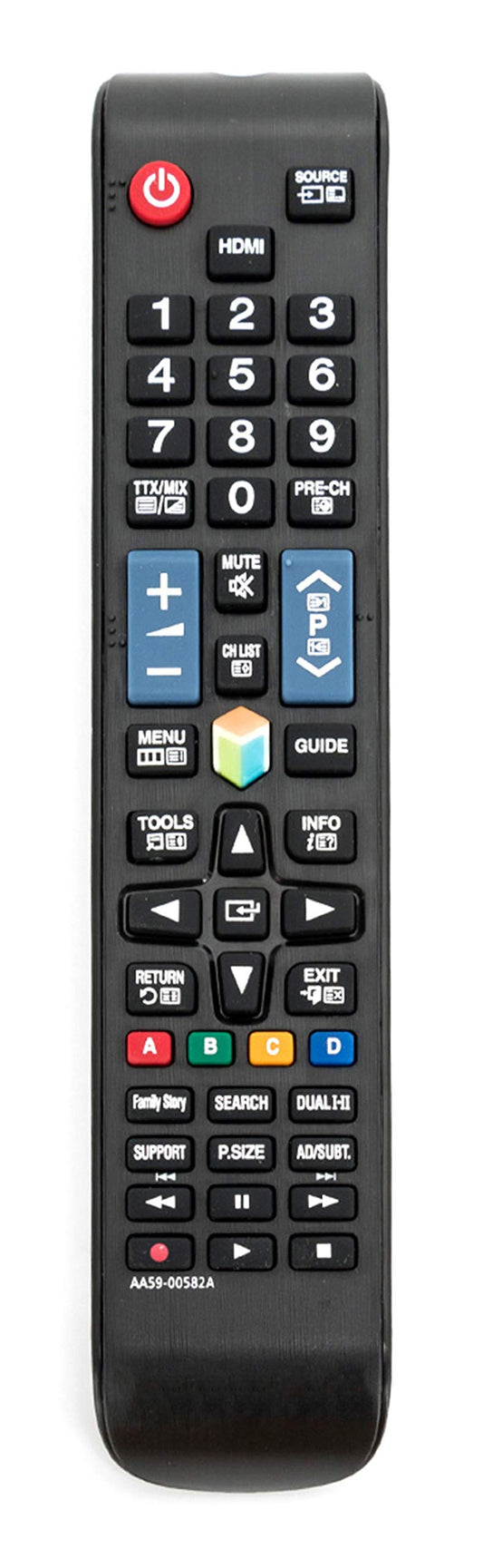 AA59-00582A Replaced Remote fit for Samsung TV Remote AA59-00638A AA59-00790A AA59-00581A AA59-00594A fit for TV UN46D6300 UN46F6300 UN46D8000