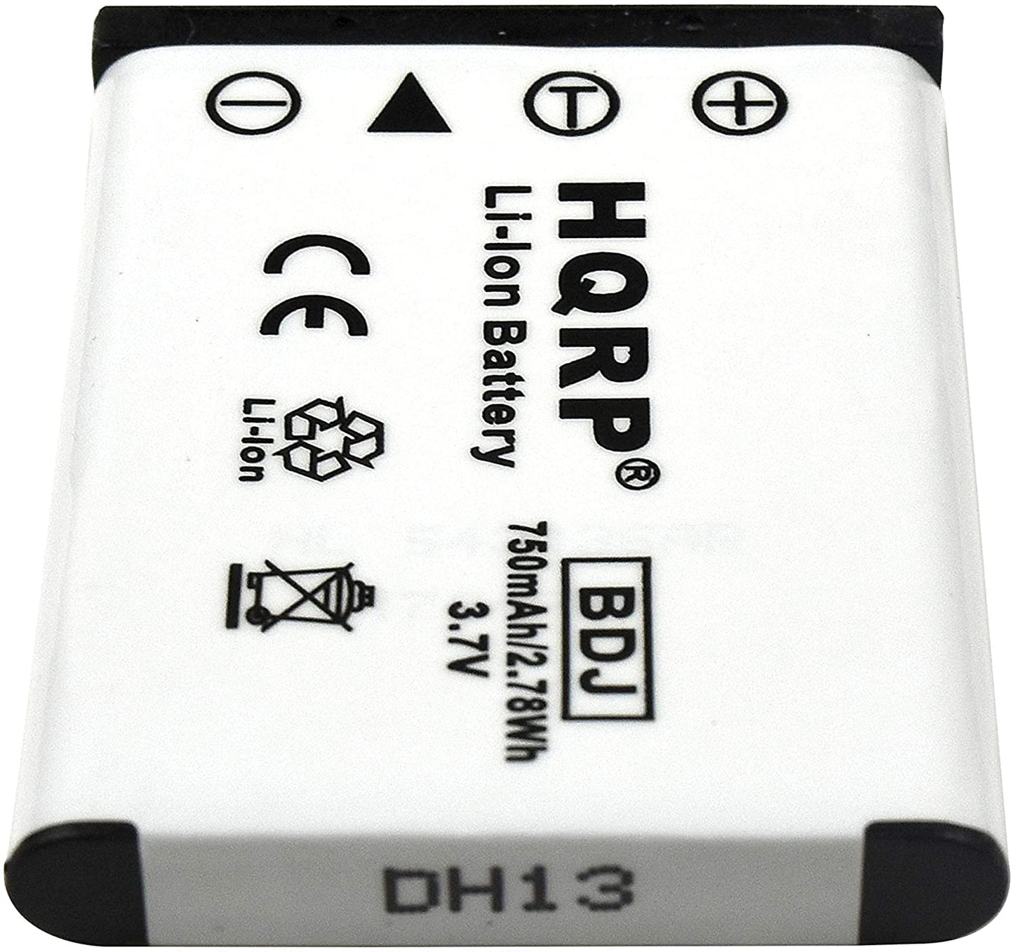 HQRP Rechargeable Battery Compatible with Fuji FUJIFILM NP-45A / NP45A, XP60, XP65, J25, J250, J26, J27, J28, JV150, JX200, JX205, Z700EXR Digital