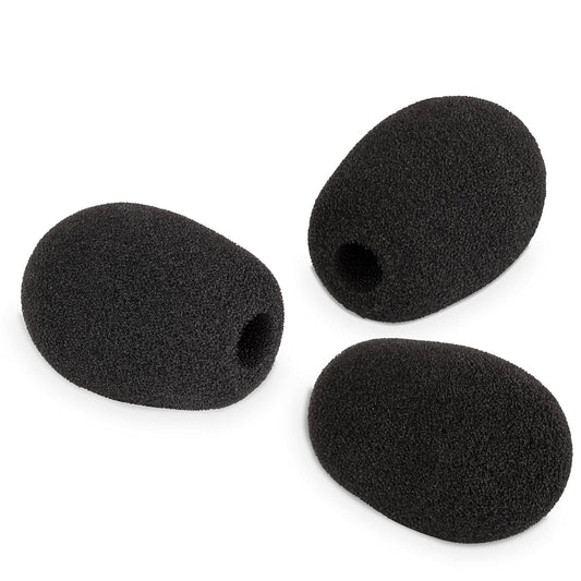 LEFXMOPHY Pop Filter Replacement for Turtle Beach Game Headset Microphone Windscreen Mic Boom Foam Cover, 3-Pack
