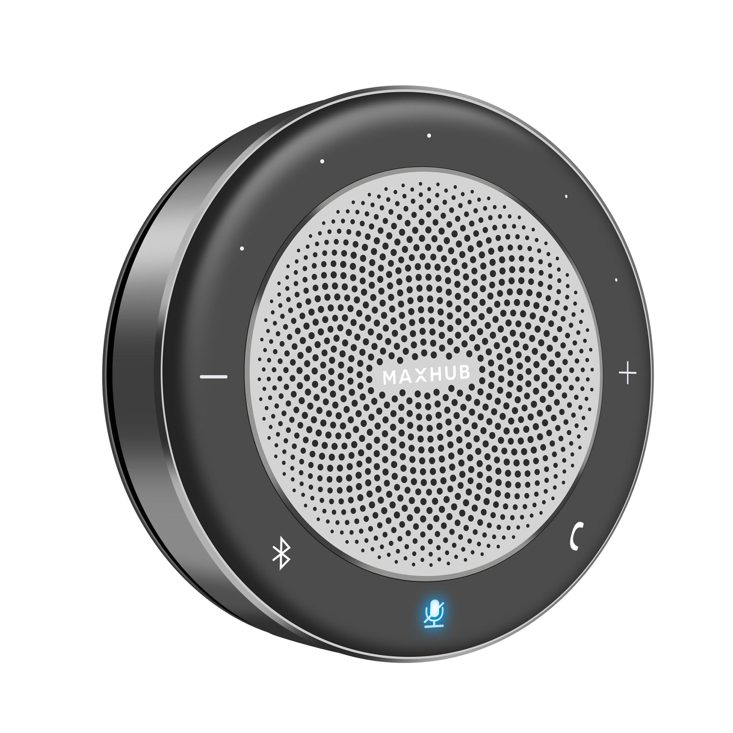 Enther&MAXHUB Bluetooth Speakerphone,USB Conference Speaker with 360° Voice Pickup&6 Microphones,Noise Reduction,Compatible