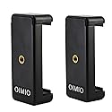 Universal Cell Phone Tripod Mount Adapter, OIMIO Phone Holder Clip Connector Head Used for Monopod Selfie Stick DSLR Travel Mini Flexible Tripod