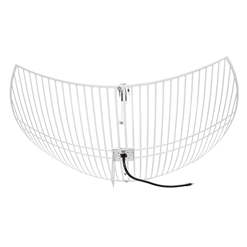 Nooelec Satellite Mesh Antenna Bundle for Inmarsat, Iridium, & Hydrogen Line Applications. 20dBi Parabolic Antenna w/ 1.4GHz Center Frequency, 300MHz+