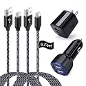 USB Type C Charger Fast Charging Compatible for Moto One 5G/5G UW/5G Ace/5G UW Ace/G Stylus/G Play/G Power/G6/G7 Power/Z4, Dual USB Wall Charger USB C